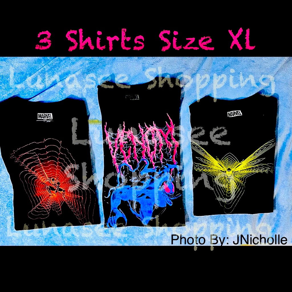 3 Lootcrate Marvel Shirts